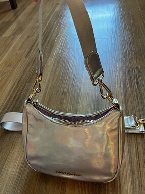 Stoney clover lane Iridescent silver crossbody bag mermaid vibes